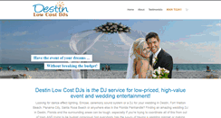 Desktop Screenshot of destinlowcostdjs.com